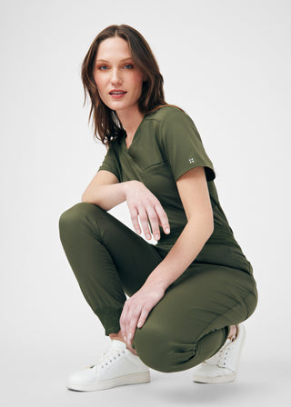 Olive VIBE Jogger Pants Scrubs