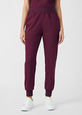 Wine VIBE Jogger Pants Scrubs