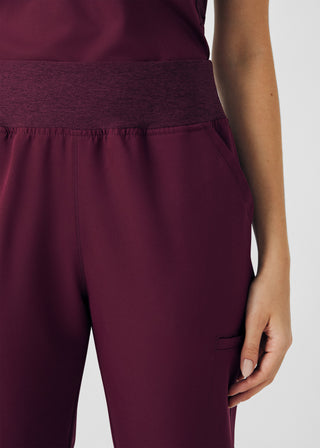 Wine VIBE Jogger Pants Scrubs