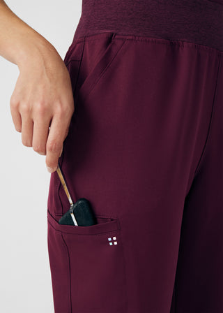 Wine VIBE Jogger Pants Scrubs