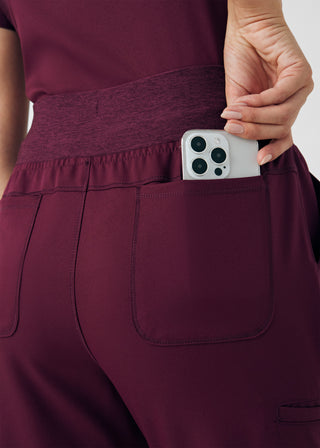 Wine VIBE Jogger Pants Scrubs