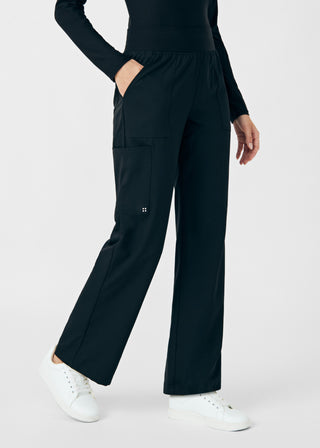 Black VIBE Cargo Pants Scrubs