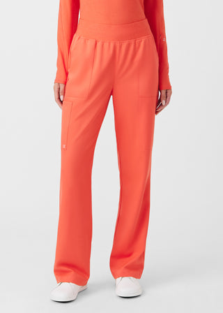 Coral Sunset VIBE Cargo Pants Scrubs