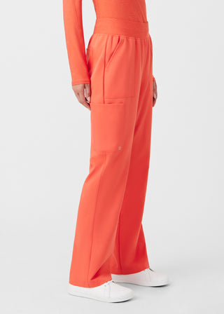 Coral Sunset VIBE Cargo Pants Scrubs