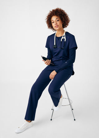 Navy VIBE Cargo Pants Scrubs
