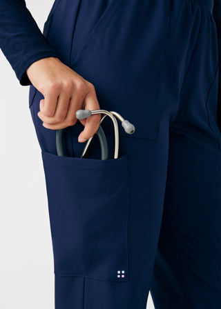 Navy VIBE Cargo Pants Scrubs