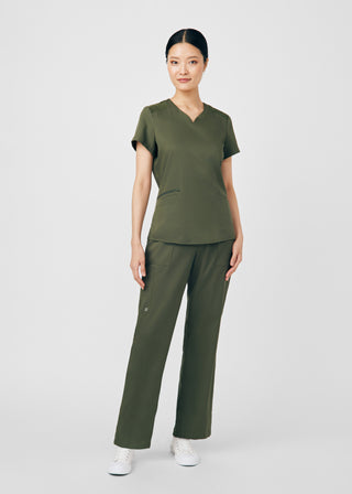 Olive VIBE Cargo Pants Scrubs