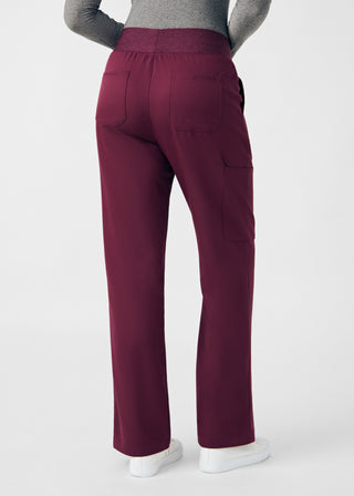 Wine VIBE Cargo Pants Scrubs