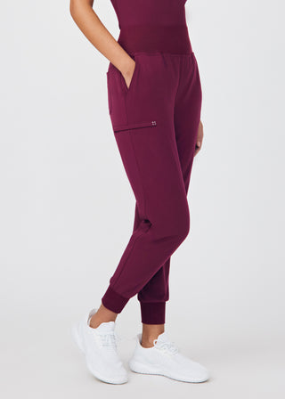 Wine CRFT Jogger Pants Scrubs