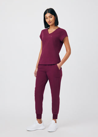 Wine CRFT Jogger Pants Scrubs