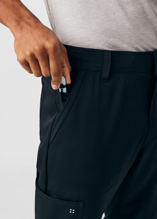 Black VIBE Cargo Pants Scrubs