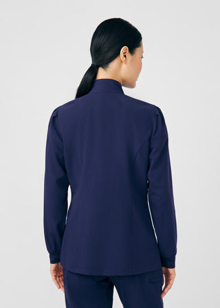 Navy CRFT 2-Pocket Jacket Scrubs