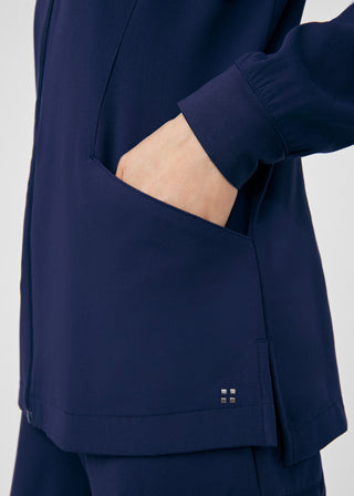 Navy CRFT 2-Pocket Jacket Scrubs