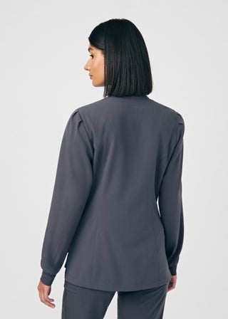 Pewter CRFT 2-Pocket Jacket Scrubs