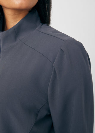 Pewter CRFT 2-Pocket Jacket Scrubs