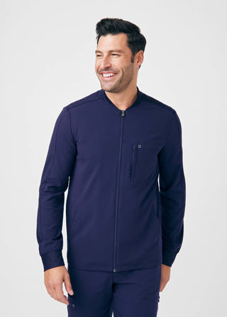 Navy CRFT 3-Pocket Jacket Scrubs