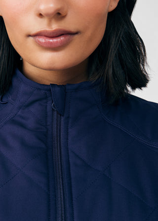 Navy VIBE 3-Pocket Jacket Scrubs