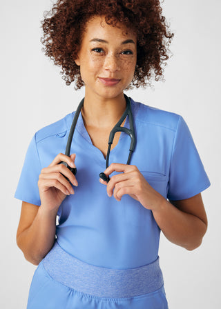 Ceil VIBE 2-Pocket V-Neck Top Scrubs
