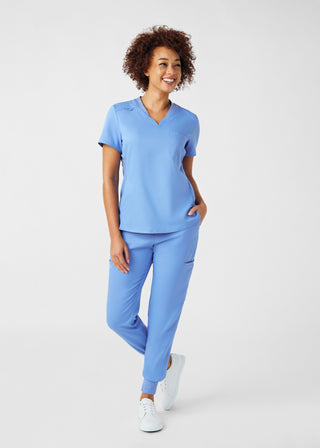 Ceil VIBE 2-Pocket V-Neck Top Scrubs