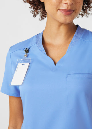 Ceil VIBE 2-Pocket V-Neck Top Scrubs