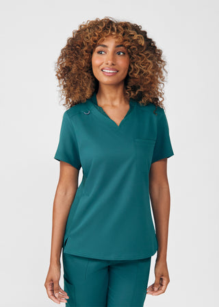Fern VIBE 2-Pocket V-Neck Top Scrubs