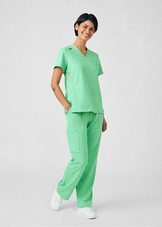 Mint Julep VIBE 2-Pocket V-Neck Top Scrubs