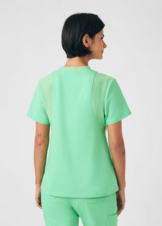 Mint Julep VIBE 2-Pocket V-Neck Top Scrubs