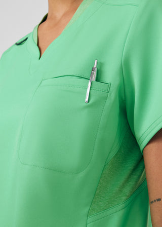 Mint Julep VIBE 2-Pocket V-Neck Top Scrubs