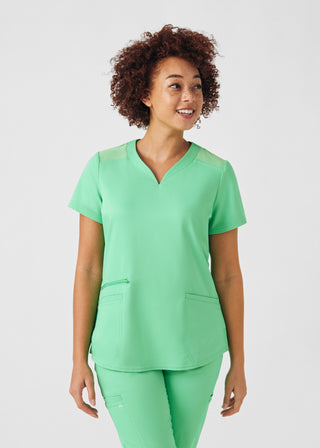 Mint Julep VIBE 3-Pocket V-Neck Top Scrubs