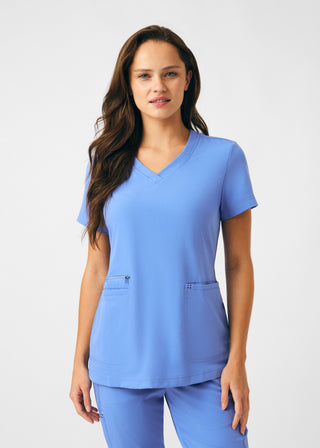 Ceileste CRFT 3-Pocket V-Neck Top Scrubs