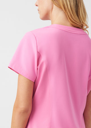 Dancing Blossom CRFT 3-Pocket V-Neck Top Scrubs