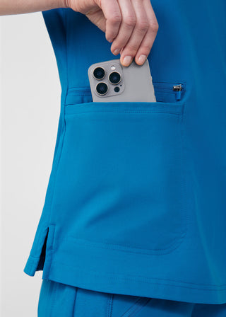 Mykonos CRFT 3-Pocket V-Neck Top Scrubs