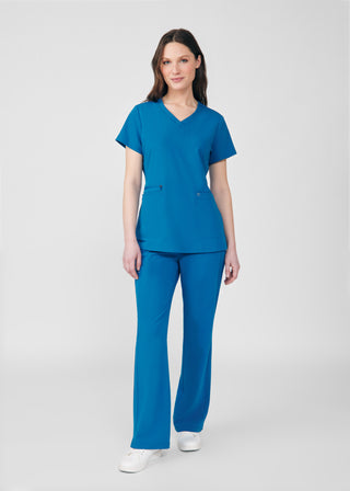Mykonos CRFT 3-Pocket V-Neck Top Scrubs