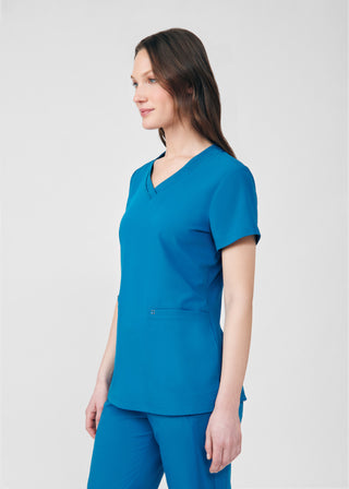 Mykonos CRFT 3-Pocket V-Neck Top Scrubs