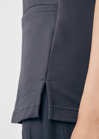 Pewter CRFT 3-Pocket V-Neck Top Scrubs