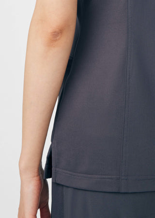 Pewter CRFT 3-Pocket V-Neck Top Scrubs