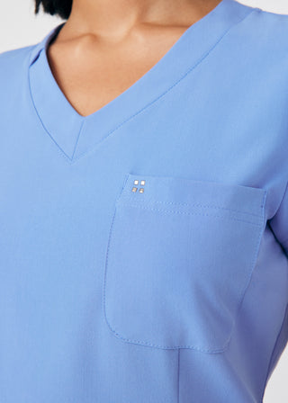 Ceileste CRFT 1-Pocket V-Neck Top Scrubs