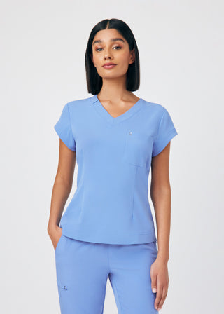 Ceileste CRFT 1-Pocket V-Neck Top Scrubs