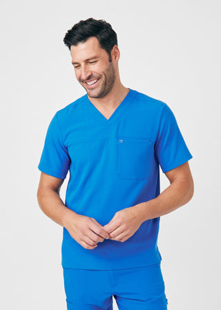 Royal CRFT 2-Pocket V-Neck Top Scrubs