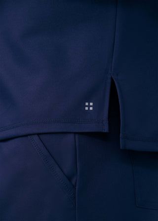 Navy VIBE 2-Pocket V-Neck Top Scrubs