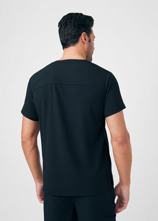 Black CRFT 4-Pocket V-Neck Top Scrubs