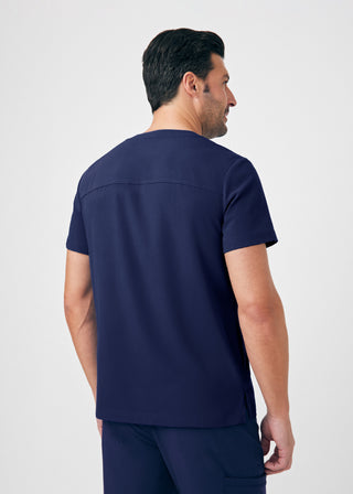 Navy CRFT 4-Pocket V-Neck Top Scrubs