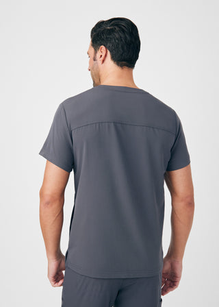 Pewter CRFT 4-Pocket V-Neck Top Scrubs