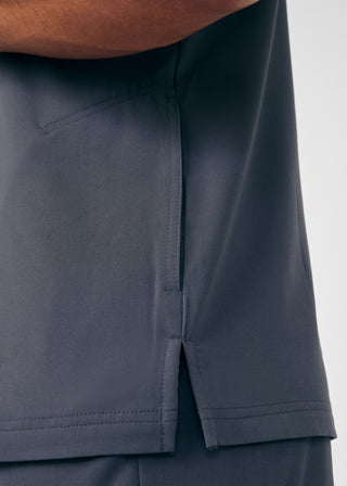 Pewter CRFT 4-Pocket V-Neck Top Scrubs