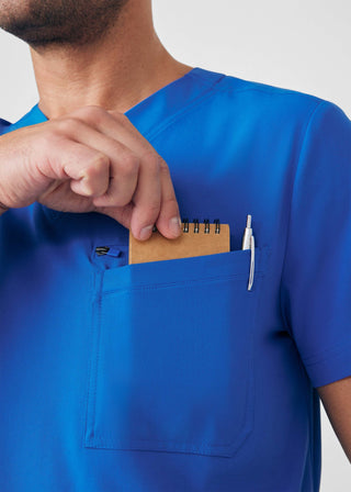 Royal CRFT 4-Pocket V-Neck Top Scrubs
