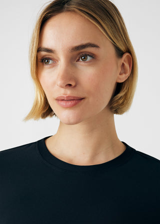 Black VIBE 1-Pocket Long-Sleeve Tee Scrubs