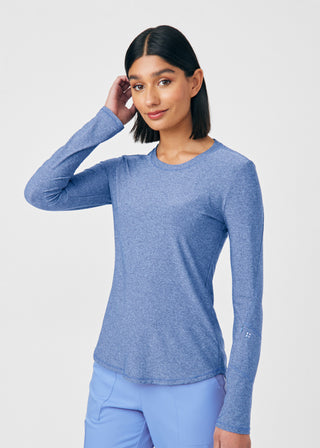Heather Ceil VIBE 1-Pocket Long-Sleeve Tee Scrubs