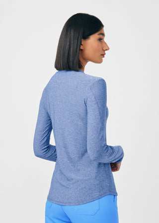 Heather Ceil VIBE 1-Pocket Long-Sleeve Tee Scrubs