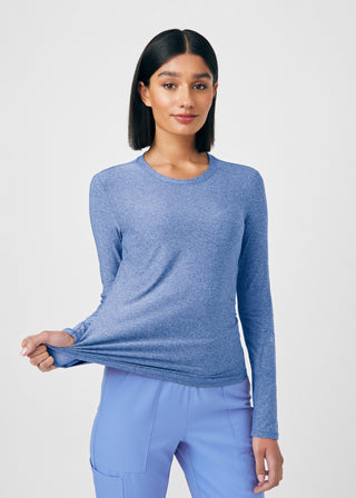 Heather Ceil VIBE 1-Pocket Long-Sleeve Tee Scrubs