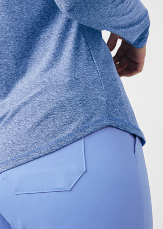 Heather Ceil VIBE 1-Pocket Long-Sleeve Tee Scrubs